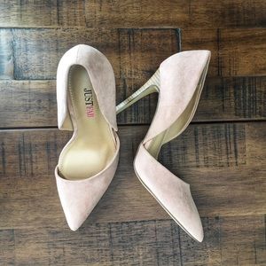 JustFab Amiyah heels - size 6.5 (EUC)